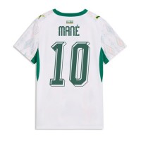 Stroje piłkarskie Senegal Sadio Mane #10 Koszulka Podstawowej dla damskie MŚ 2026 Krótki Rękaw